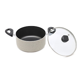 Nồi chống dính đáy từ Saluki 20cm SLK6203 Gs-IH (Be)