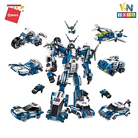 Đồ chơi xếp hình, lắp ráp lego Qman 1407 – Chiến binh thần tốc (594 mảnh ghép)
