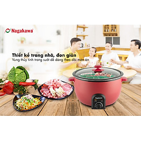 Mua Lẩu Điện Nagakawa NAG1902 (4.0 Lít) - Hàng Chính Hãng