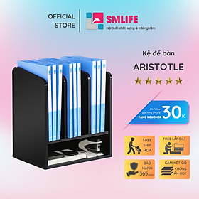 Mua Kệ sách để bàn giá rẻ bằng gỗ SMLIFE Aristotle