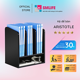 Kệ để bàn gỗ hiện đại SMLIFE Aristotle | Gỗ MDF dày 17mm chống ẩm | D36xR27xC40cm