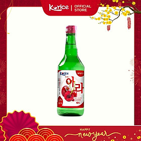 Rượu Soju Korice hương anh đào ( Cherry ) 12% 360ml