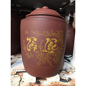Mua Hũ đựng 15kg gạo gốm Gia Hưng Bát Tràng