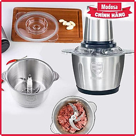 Mua Máy Xay Thịt Modosa 4 Lưỡi - Dung Tích 2 Lít - Công Suất 300W - Hàng Chính Hãng