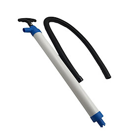 43.3"/1100mm Operated Pison Hand Pump Manual Bilge Pump for Boats White