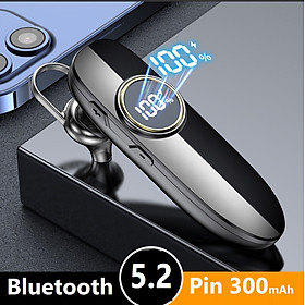 Mua Tai Nghe Bluetooth Không Dây Chip 5.2 Màn Hình Led   Dung Lượng Pin Lớn 300mAh Có Thể  Sử Dụng Liên Tục Từ 20h - 40h .