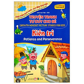 Truyện Tranh Tư Duy Cho Bé - Song Ngữ Việt-Anh - Kiên Trì