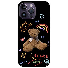 Ốp lưng dành cho Iphone 14 - Iphone 14 Plus - Iphone 14 Pro - Iphone 14 Pro Max - Chú Gấu Love Bear