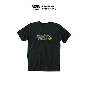 Áo thun tay ngắn cotton Vans Logo Type Ss Tee VN0000KPBLK Áo phông chính hãng