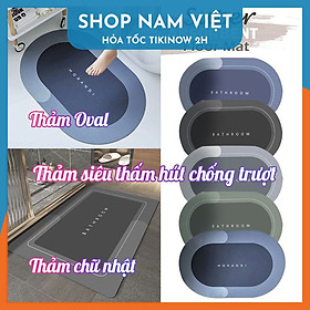 Mua Thảm Lau Chân Silicon Siêu Mềm  Hút Nước  Chống Trơn Trượt