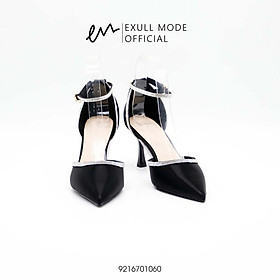 Giày Sục Cao Gót Quai Phối Đá Cao Cấp Exull Mode 92167010