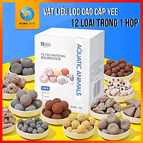 Hộp Yee Filter Material - Hộp 12 loại vật liệu lọc cao cấp trong 1