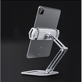 Mua Giá Đỡ Dạng Kẹp Hợp Kim Nhôm Kệ Đỡ Máy Tính Bảng Điện Thoại Điện Thoại Xoay 360 Độ 2 Khớp Linh Hoạt Cao Cấp