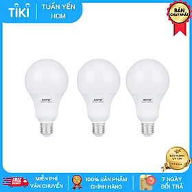 Mua Bộ 3 Bóng Đèn LED Bulb MPE 7W 6000-6500K E27 Ø60 - Ánh sáng trắng