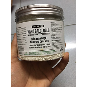 Canxi nano cốm cho chó mèo 250g