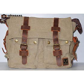 Mua Túi Đựng Máy Ảnh Canvas Ak Army | Xanh - Đen