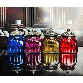 Mua Set 4 hũ đựng mứt - bánh kẹo IRRIS J-01 hàng chính hãng