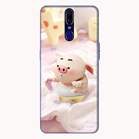 Ốp lưng điện thoại Oppo F11 hình Heo Con Mang Vớ - Hàng chính hãng