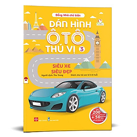Dán Hình Ô Tô Thú Vị 3 - Siêu Xe Siêu Đẹp