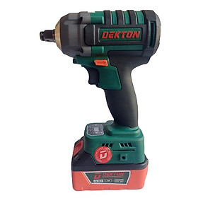 Mua Máy Siết Bu Lông Dùng Pin DEKTON DK-IW2140A Không Chổi Than 2 Trong 1 Chân Pin Makita  Hitachi Phố Thông (2 Pin 4Ah  1 Sạc)