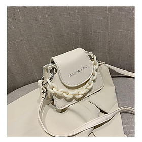 Túi đeo chéo nữ Túi xách nữ mini phối màu Fashion & Bag TD13
