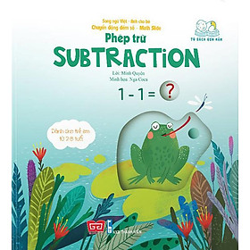Sách tương tác - chuyển động đếm số - math slide - phép trừ - subtraction
