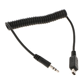Shutter Release Cable   Cord Timer Wire for  E-M5 Mark II 3.5mm