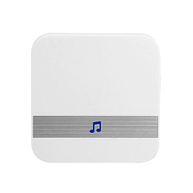 Wireless Doorbell Chime With LED 4 Levels Volume 52 Ringtones Compatible with Smart Video Doorbell
