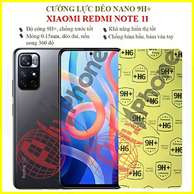 Hình ảnh Dán cường lực dẻo nano dành cho  Xiaomi Redmi Note 11