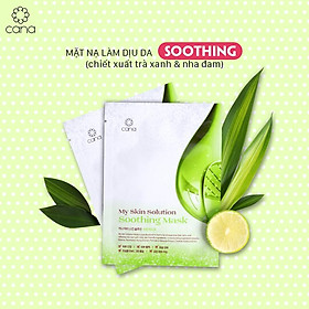 Mặt nạ làm dịu da - Cana - My Skin Solution Soothing