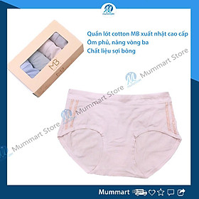 Quần lót nữ cotton MB xuất nhật cao cấp ôm bụng. Quần chip nữ cotton