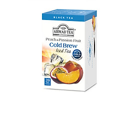 TRÀ PHA LẠNH AHMAD ANH QUỐC - ĐÀO- Peach & Passion Fruit Cold Brew