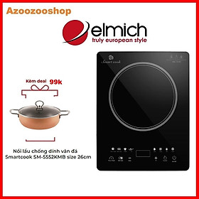 Bếp Điện Từ Smartcook ICS-3873 - 2100W - Hàng Chính Hãng