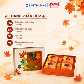 [Hộp 4 Bánh 250gr] Bánh Trung Thu Givral Tâm Giao 2