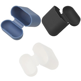 3pcs Silicone Case Cover Holder Pouch Box for Bluetooth   Charging Box