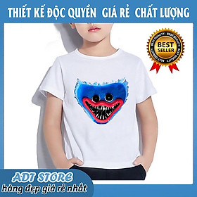 Áo thun trẻ em in hình game poppy playtime búp bê huggy wuggy 2 mẫu mới giá rẻ nhất