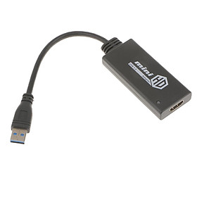 Mini USB 3.0 to HDMI HD 1080P Video Cable Adapter Converter for Laptop HDTV
