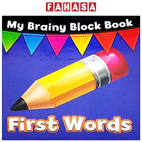 Hình ảnh My Brainy Block Books: First Words