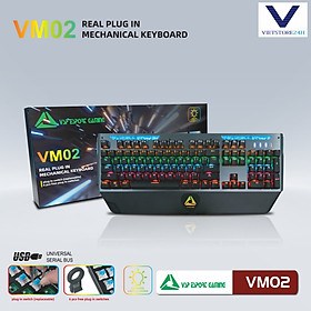 Phím Cơ VSP VM02 Đen - Hàng Chính Hãng
