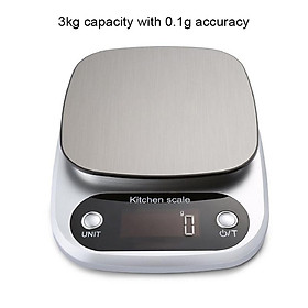 Mua Cân tiểu ly điện tử nhà bếp mini định lượng 0.1g - 10kg làm bánh  độ chính xác cao cân thực phẩm  sử dụng 2 viên pin