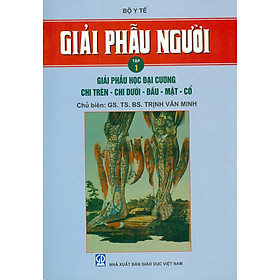 Hình ảnh Giải Phẫu Người - Tập 1 - Giải Phẫu Học Đại Cương - Chi Trên - Chi Dưới - Đầu - Mặt - Cổ