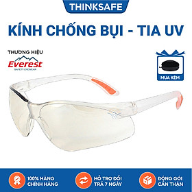 Mua Kính bảo hộ Everest EV203 kính chống bụi  chống trầy xước  chống tia UV  chống đọng sương (trắng tráng bạc)