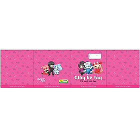 Bộ 4 Giấy Kê Tay Tập - Lớp Học Mật Ngữ - Mẫu 3