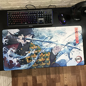 Mua Miếng Lót Chuột  Bàn Di Chuột  mouse pad anime Kimetsu no Yaiba - Diệt Qủy Cứu Nhân cỡ lớn (80x40x0.3) - Hàng chính hãng / Hàng nhập khẩu