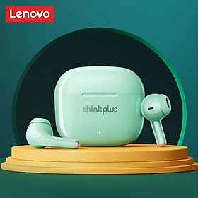 Tai nghe Bluetooth không dây Lenovo LP40pro, 300mah Low latency, Chống thấm nước, Tặng kèm hộp đựng tai nghe-Hàng chính hãng