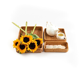 Mua Bộ khay mây đan Harmony 9 (Bộ 3 size)