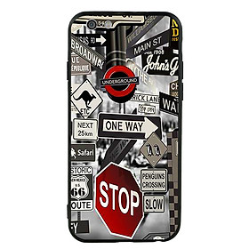 Ốp lưng viền TPU cho điện thoại Iphone 6/6s -Street 01