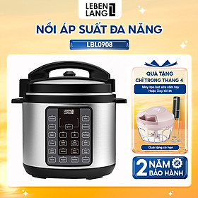 Mua Nồi áp suất điện tử đa năng LEBENLANG LBEE0908-EC dung tích 6L  công suất 1000W - hàng chính hãng