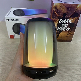 Mua Loa BLuetooth Không Dây Đèn Led Pluse 4 Mini Âm Trầm Siêu Chất Đèn Led Nhiều Màu Đẹp Mắt Thiết Kế Sang Trọng