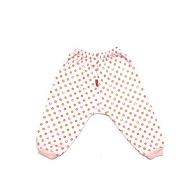 Sơ sinh -Quần dài chấm bi mặc bỉm BABIBOO BB38